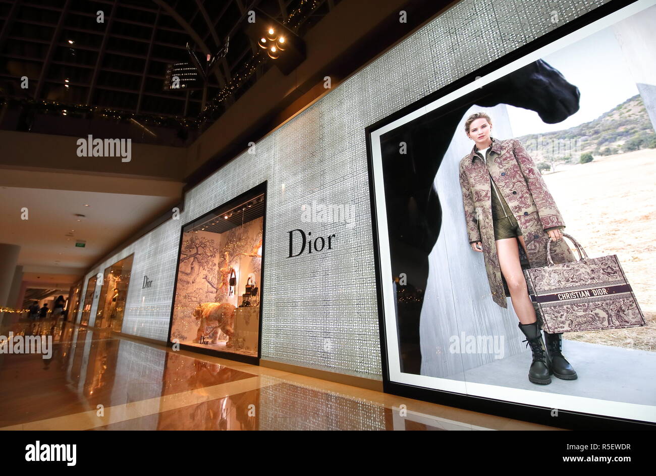 Dior store at Marina Bay Sands shopping mall Singapore Stock Photo Alamy