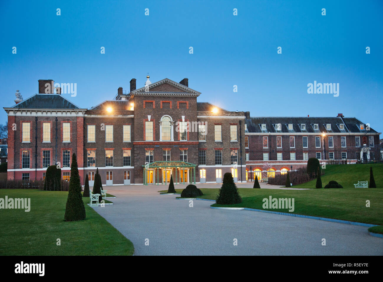 England, London, Kensington, Kensington Palace Stock Photo