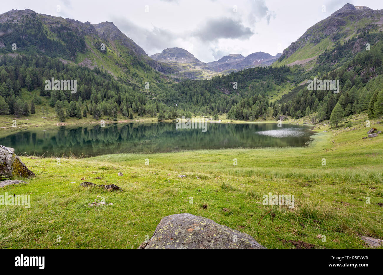 the duisitzkarsee in the schladminger tauern,styria,in summer Stock Photo