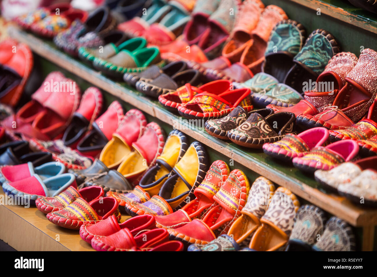 Traditional Turkish shoes Stock Photo - Alamy