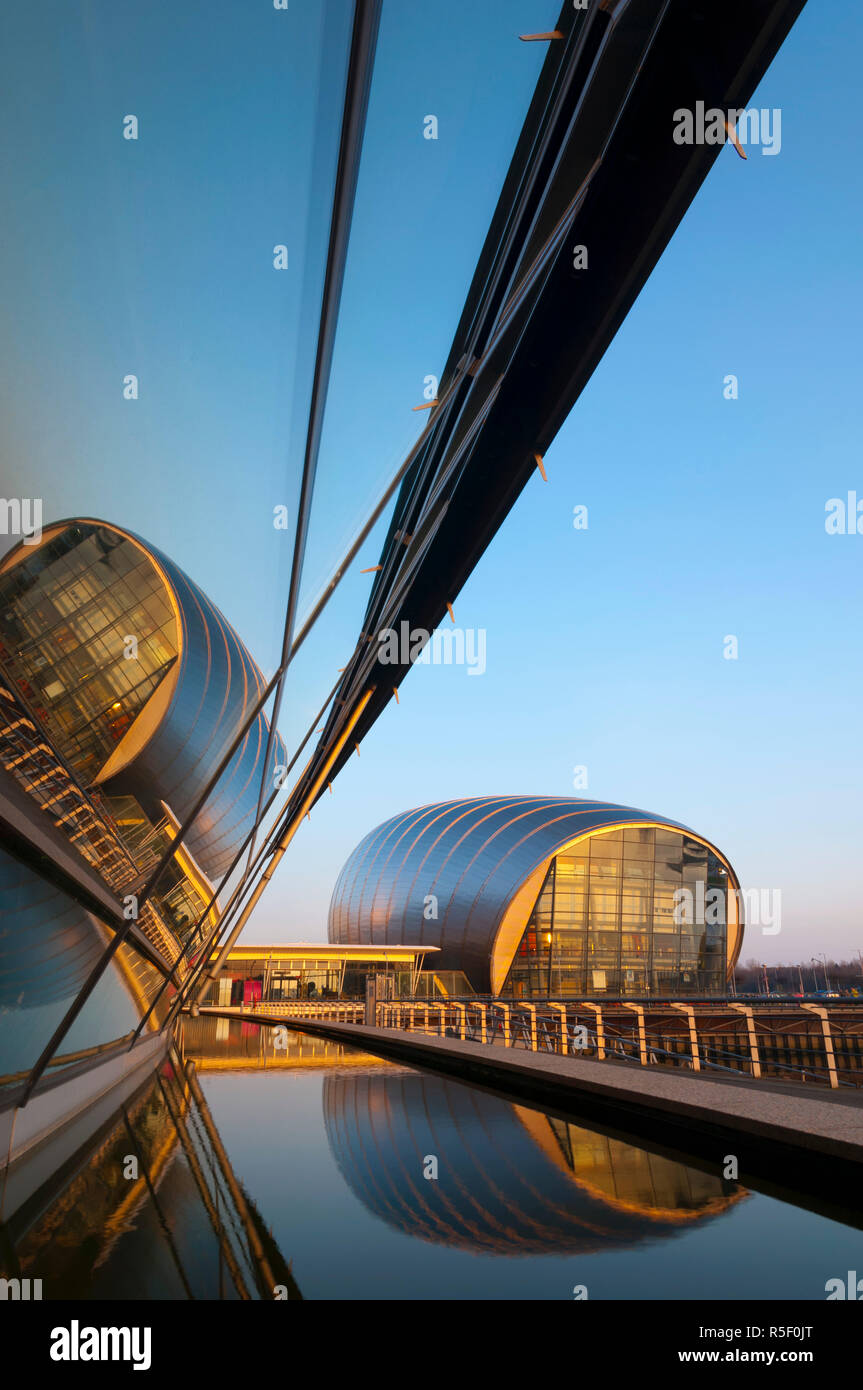 UK, Scotland, Glasgow, Glasgow Science Centre Stock Photo