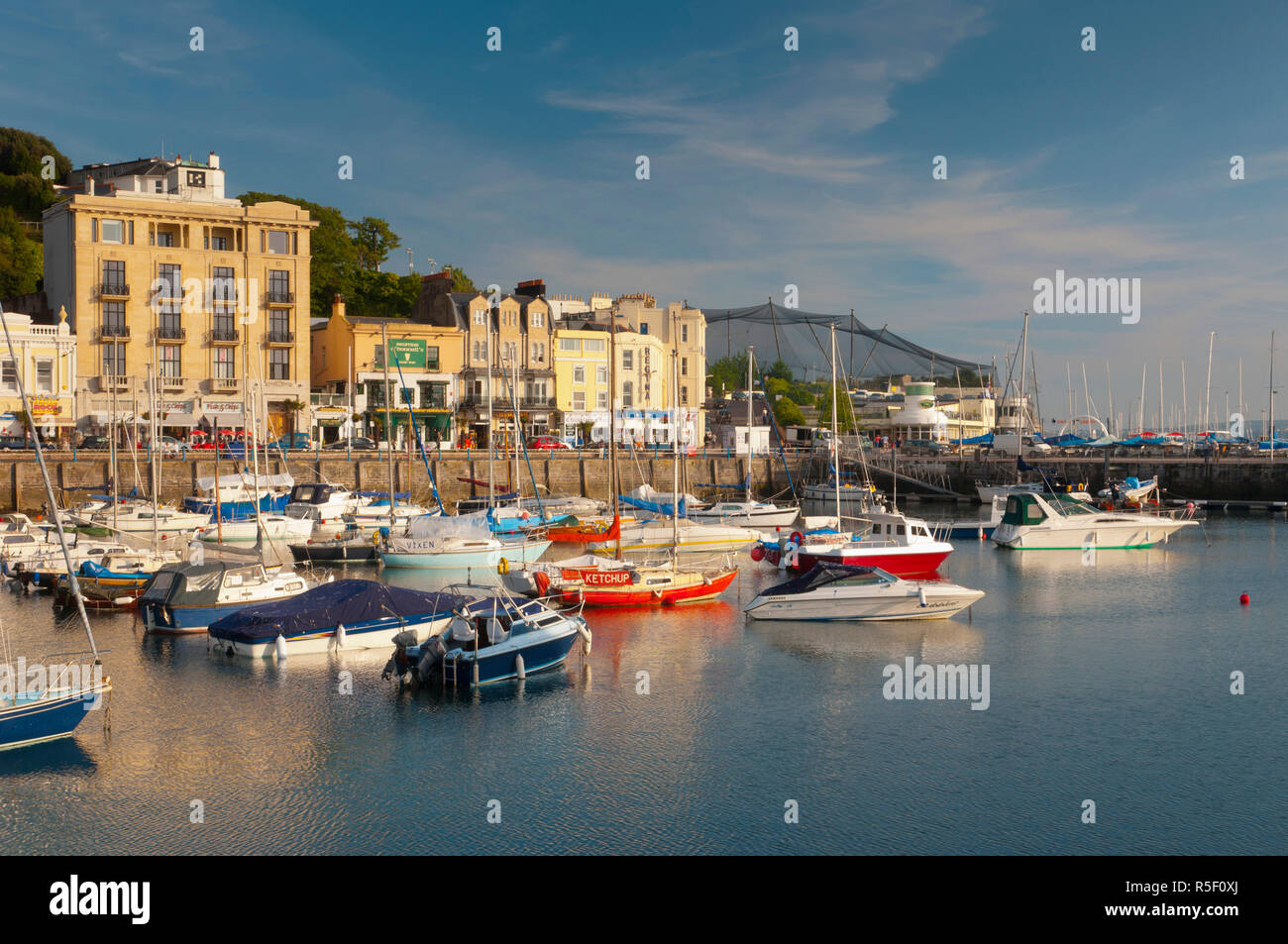 UK, England, Devon, Torbay, Torquay, Torquay Harbour Stock Photo