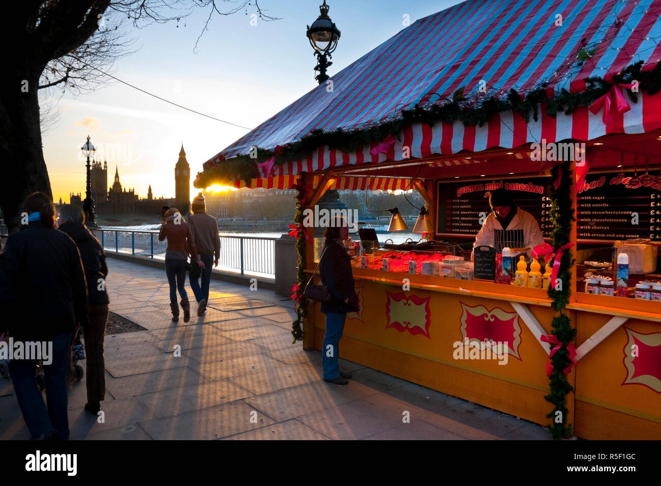 UK, England, London, The Southbank, Christmas Market Stock Photo Alamy