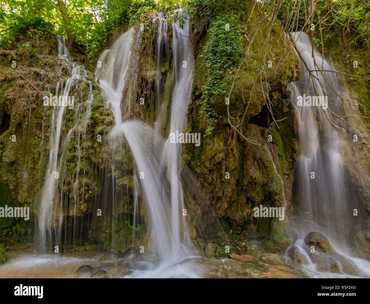 little Waterfall at Krka Nationalpark Croatia Stock Photo