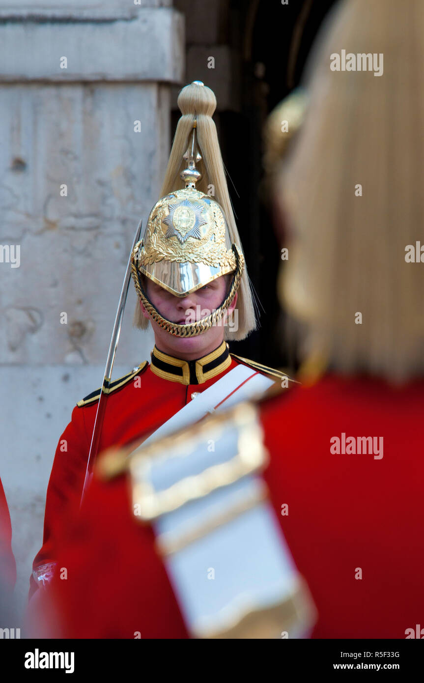 UK, London, Whitehall, Horse Guards Parade Stock Photo