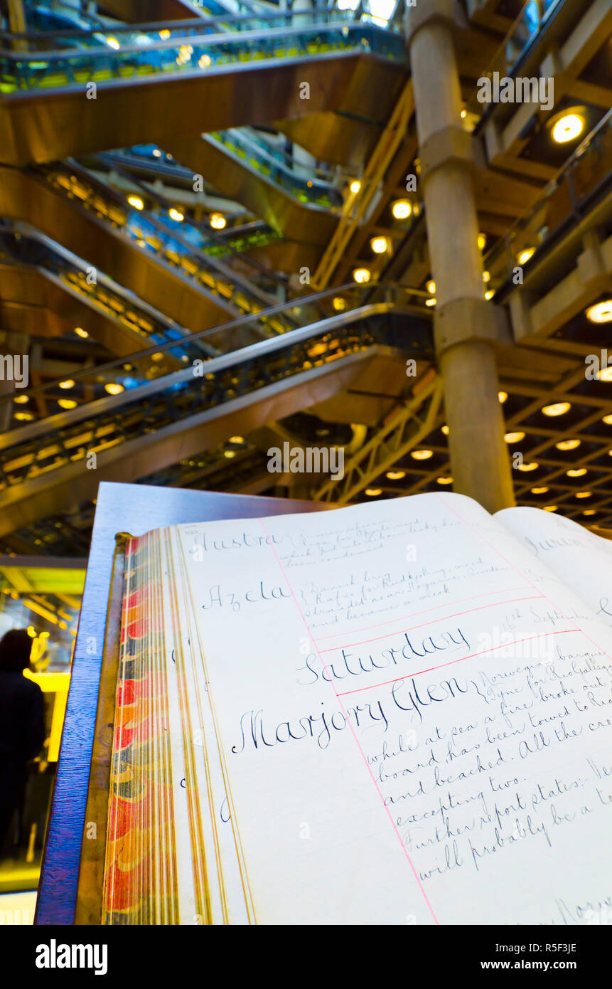 Interior lloyds london building hi-res stock photography and images - Alamy