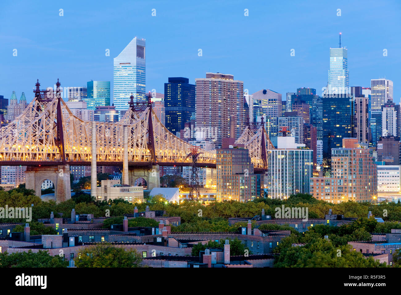 View of queens new york city usa hi res stock photography and images