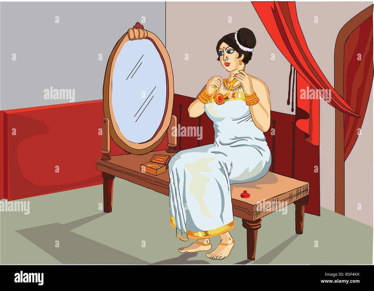 Lady with kerala dress hi-res stock photography and images - Alamy Lady with kerala dress hi-res stock photography and images - Alamy