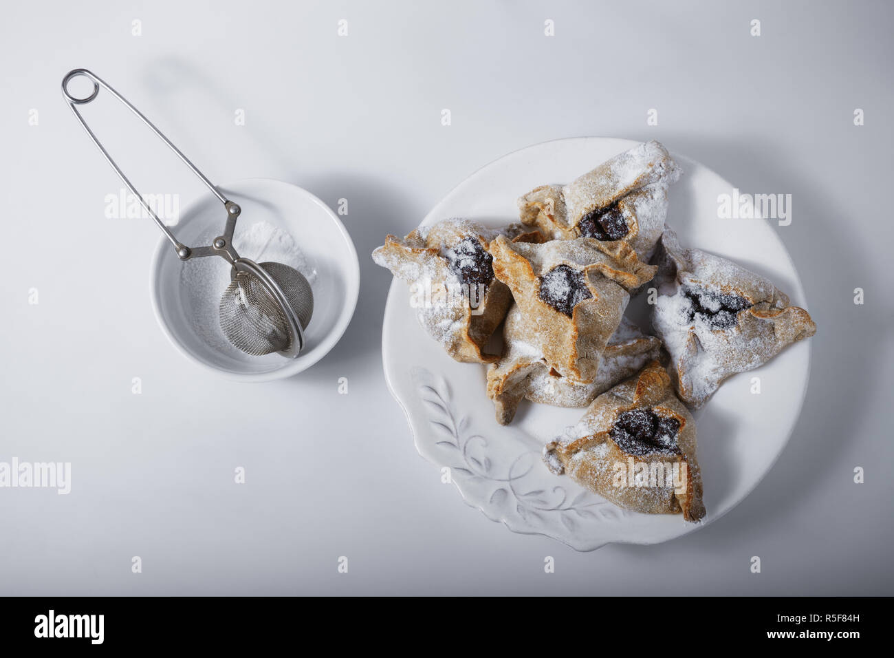 Jewish Pastry Hamantaschen Stock Photo Alamy