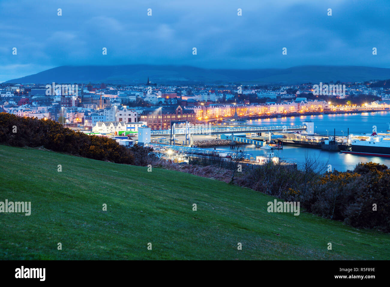 Douglas isle of man aerial hi-res stock photography and images - Alamy