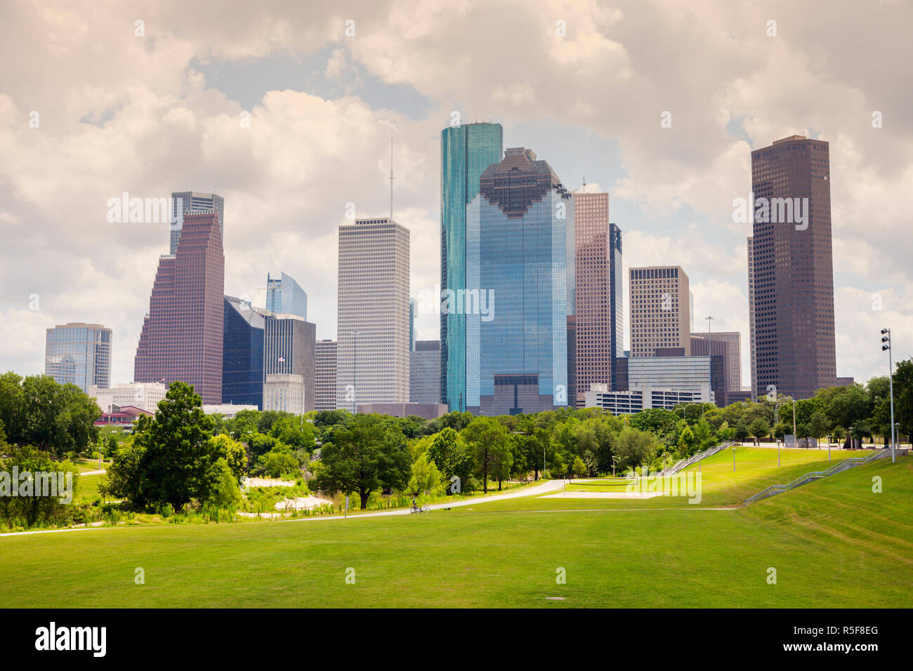 Panorama of downtown Houston. Houston, Texas, USA Stock Photo Alamy