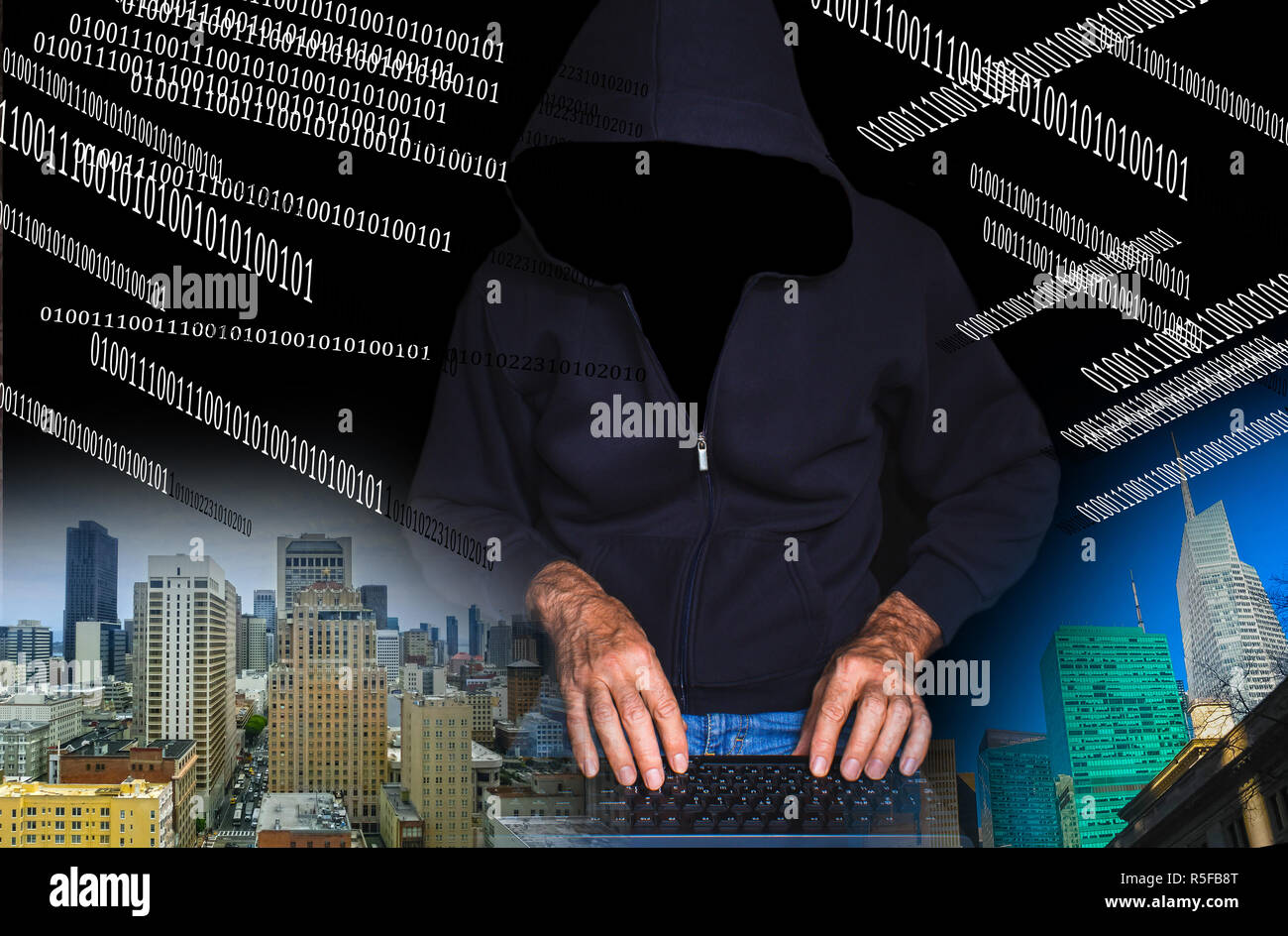 Danger laptop notebook computers hi-res stock photography and images ...