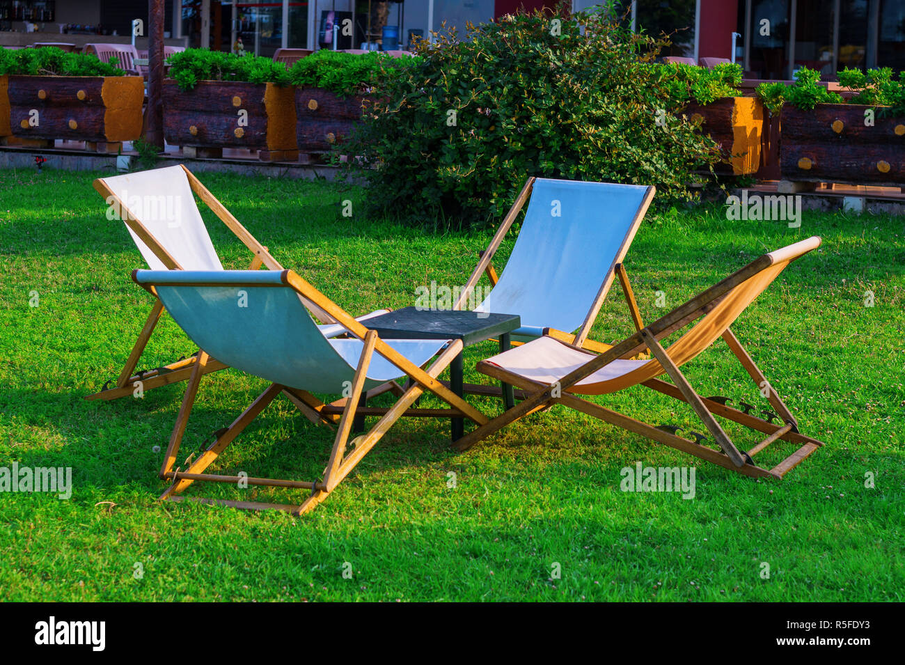 Deck Chair Deckchair Hyde Park High Resolution Stock Photography and ...