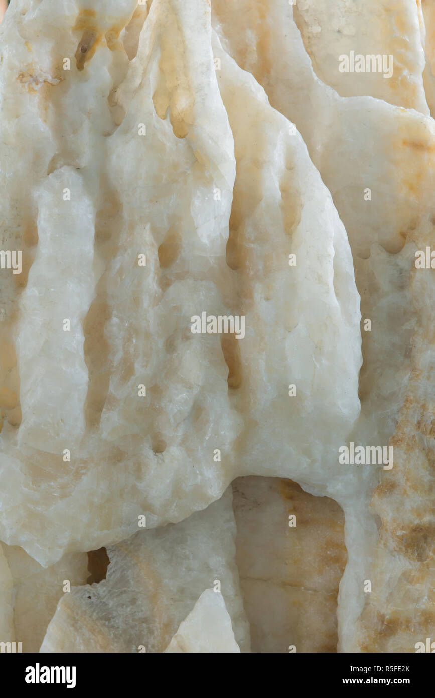 Texture stone of natural or stalactites abstract for design Stock Photo