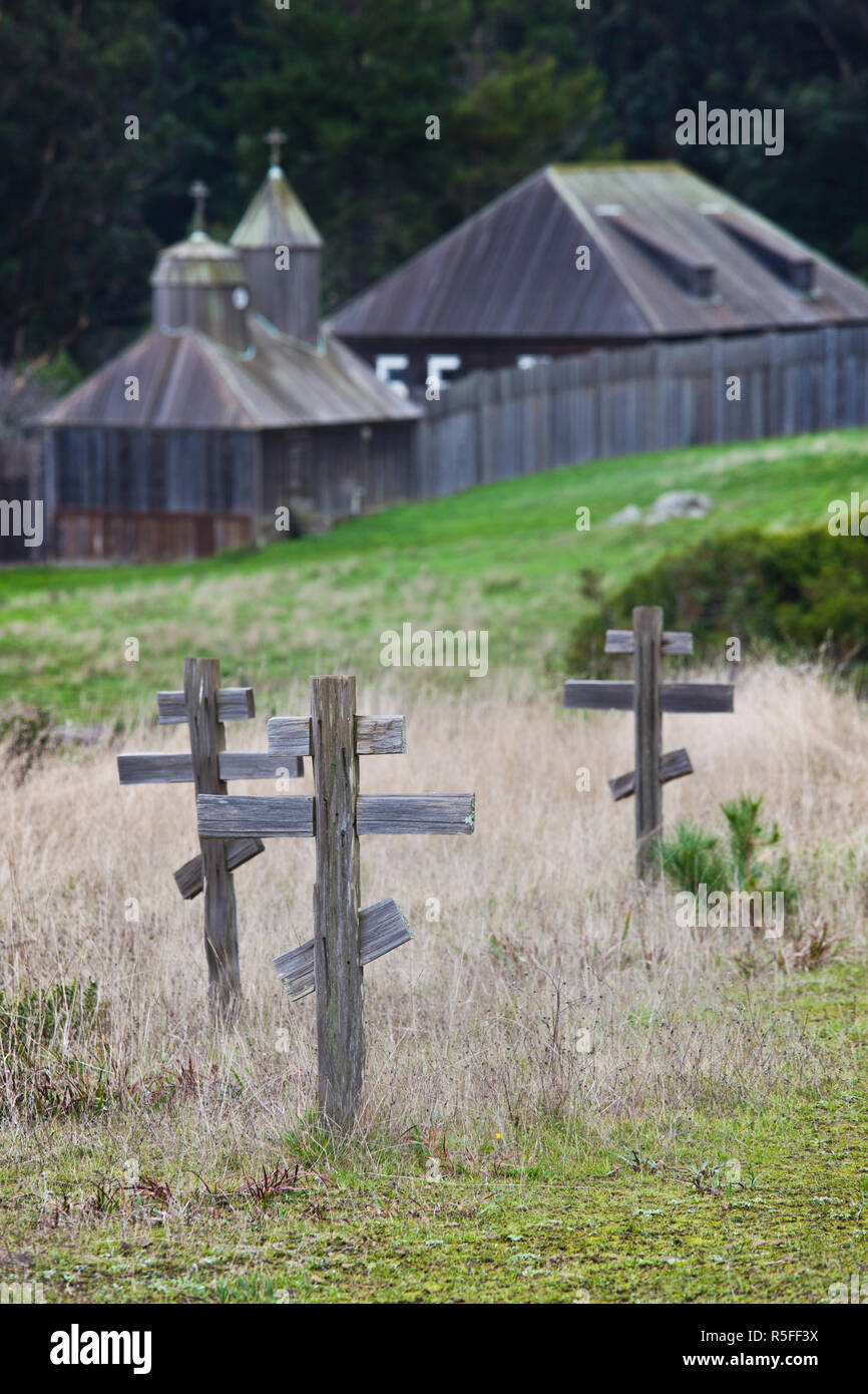 USA, California, Northern California, North Coast, Fort Ross, Fort Ross