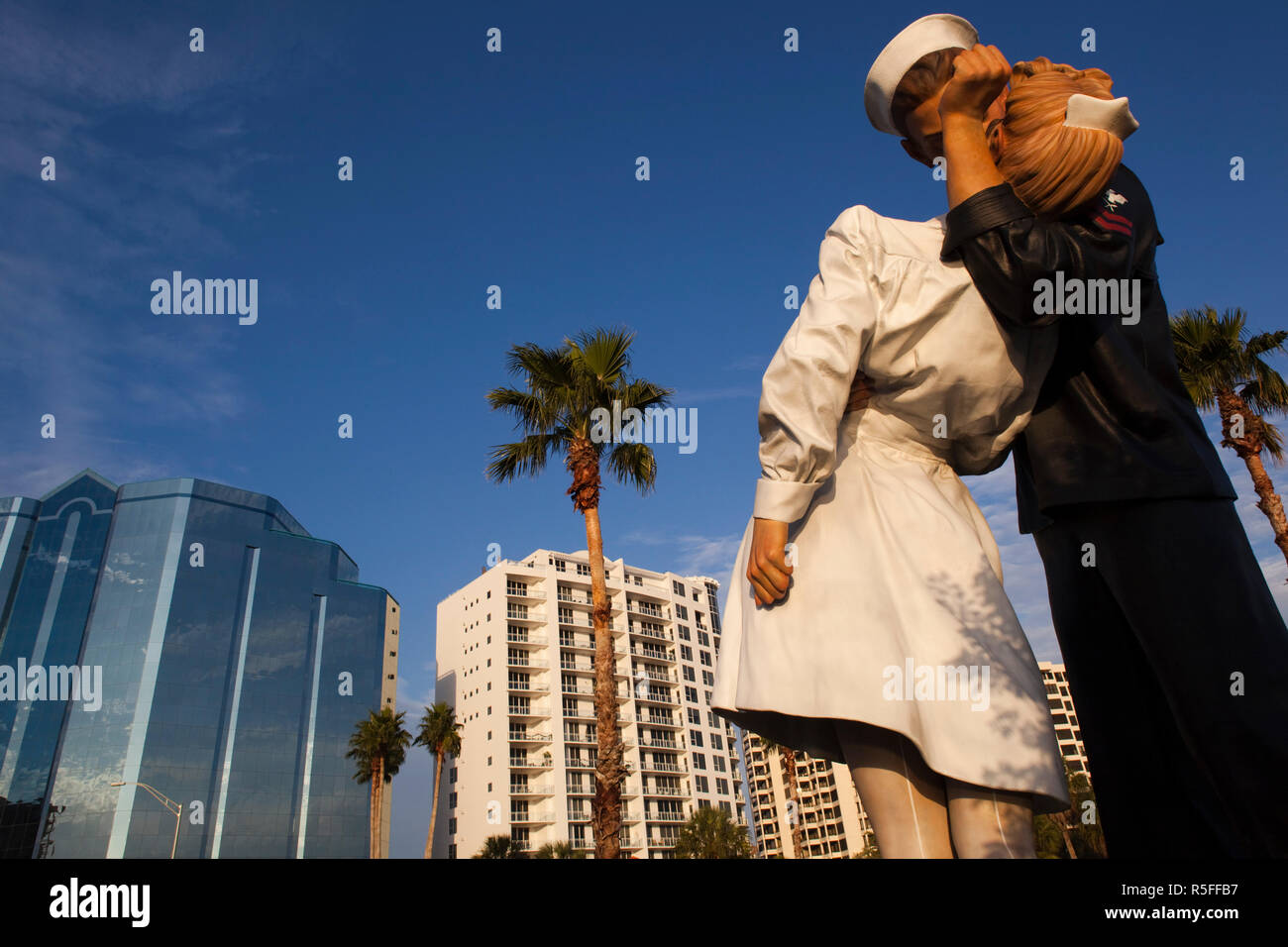 USA, Florida, Sarasota, Waterfront, sculpture Unconditional Surrender