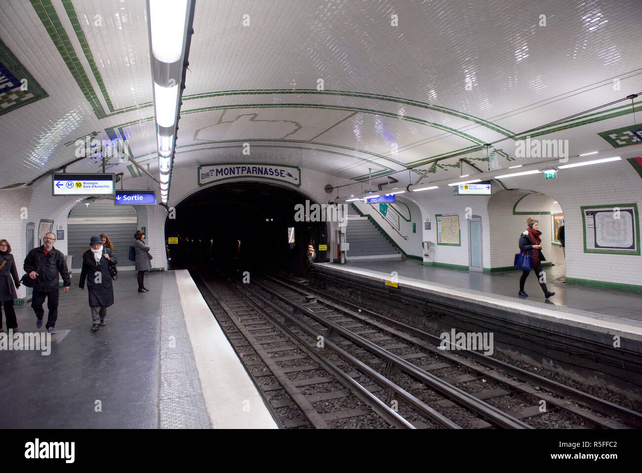 Sevres Babylone Metro station in Paris, France Stock Photo Alamy