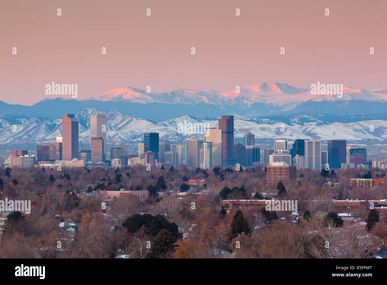 Usa Colorado Denver City View And Rocky Mountains From The East Stock Photo Alamy Famous red rocks amphitheater in morrison. https www alamy com usa colorado denver city view and rocky mountains from the east image227149688 html