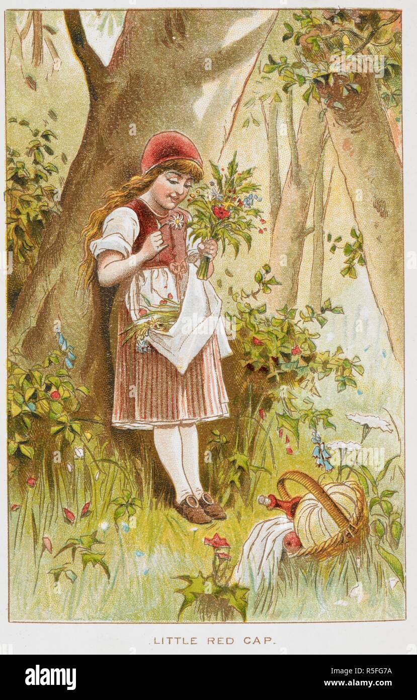 Little Red Cap Grimms Fairy Tales And Household Stories For Young People Translated From The German By Mrs H B Paull And Mr L A Wheatley Frederick Warne No Date Source