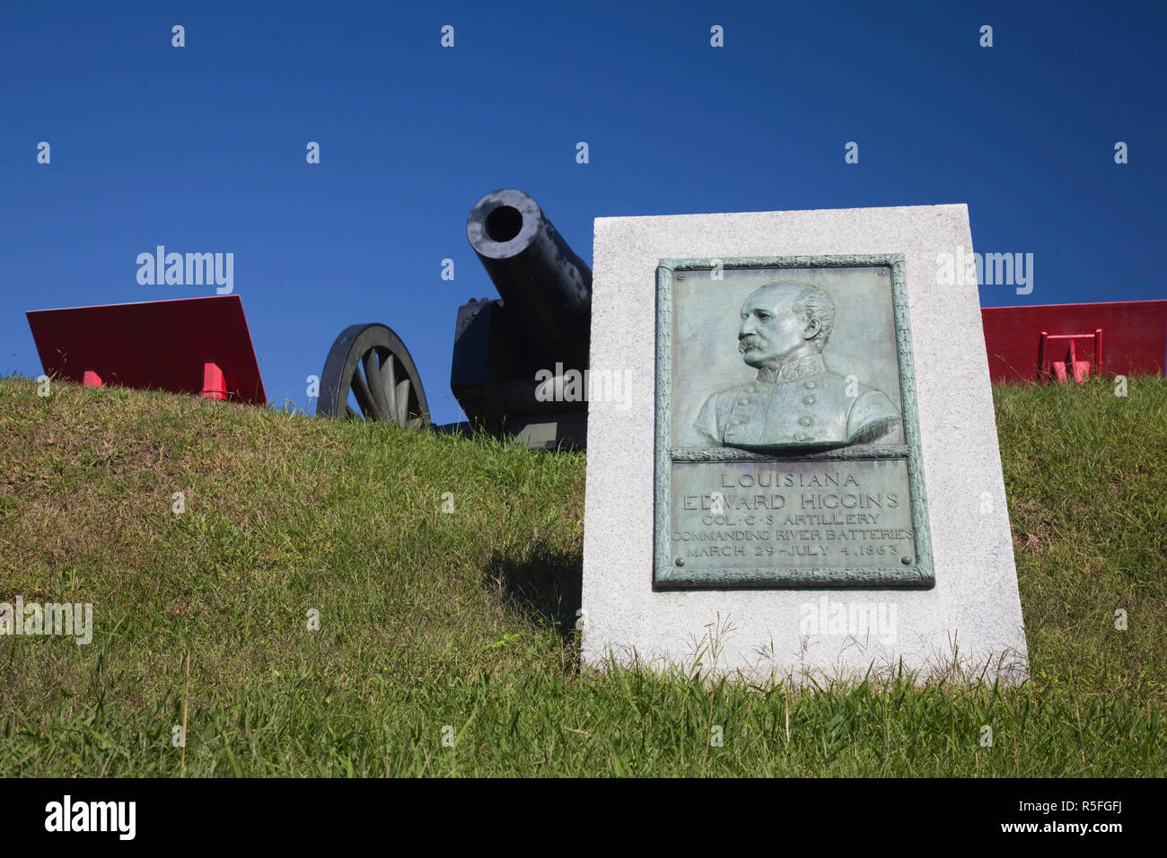 USA, Mississippi, Vicksburg, Riverfront Park, US Civil War battle