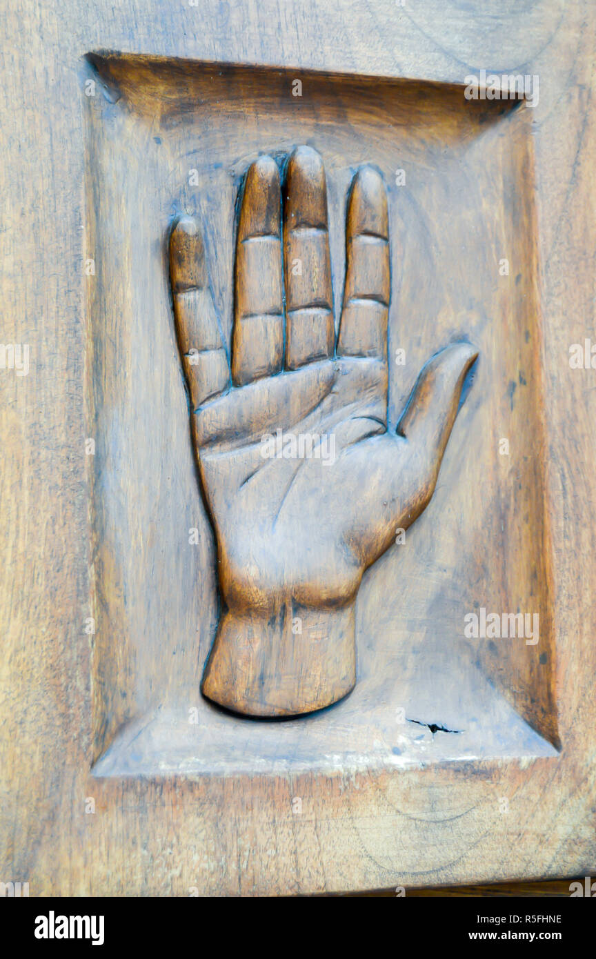 Reproduction of a hand acting Stock Photo - Alamy