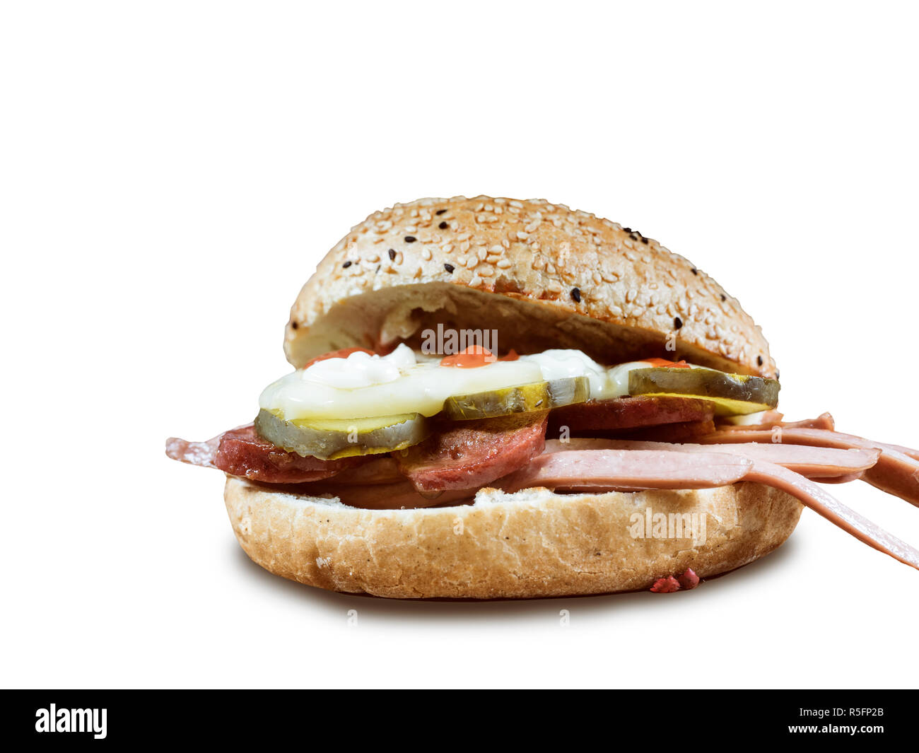 kumru sandwich released Stock Photo