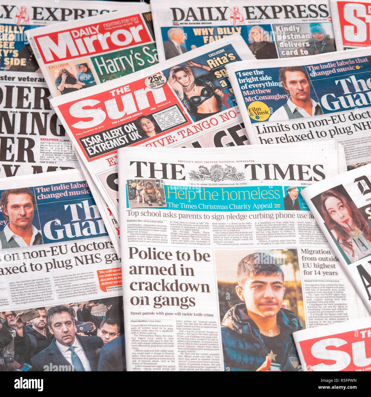 Uk newspaper logos hi res stock photography and images Alamy