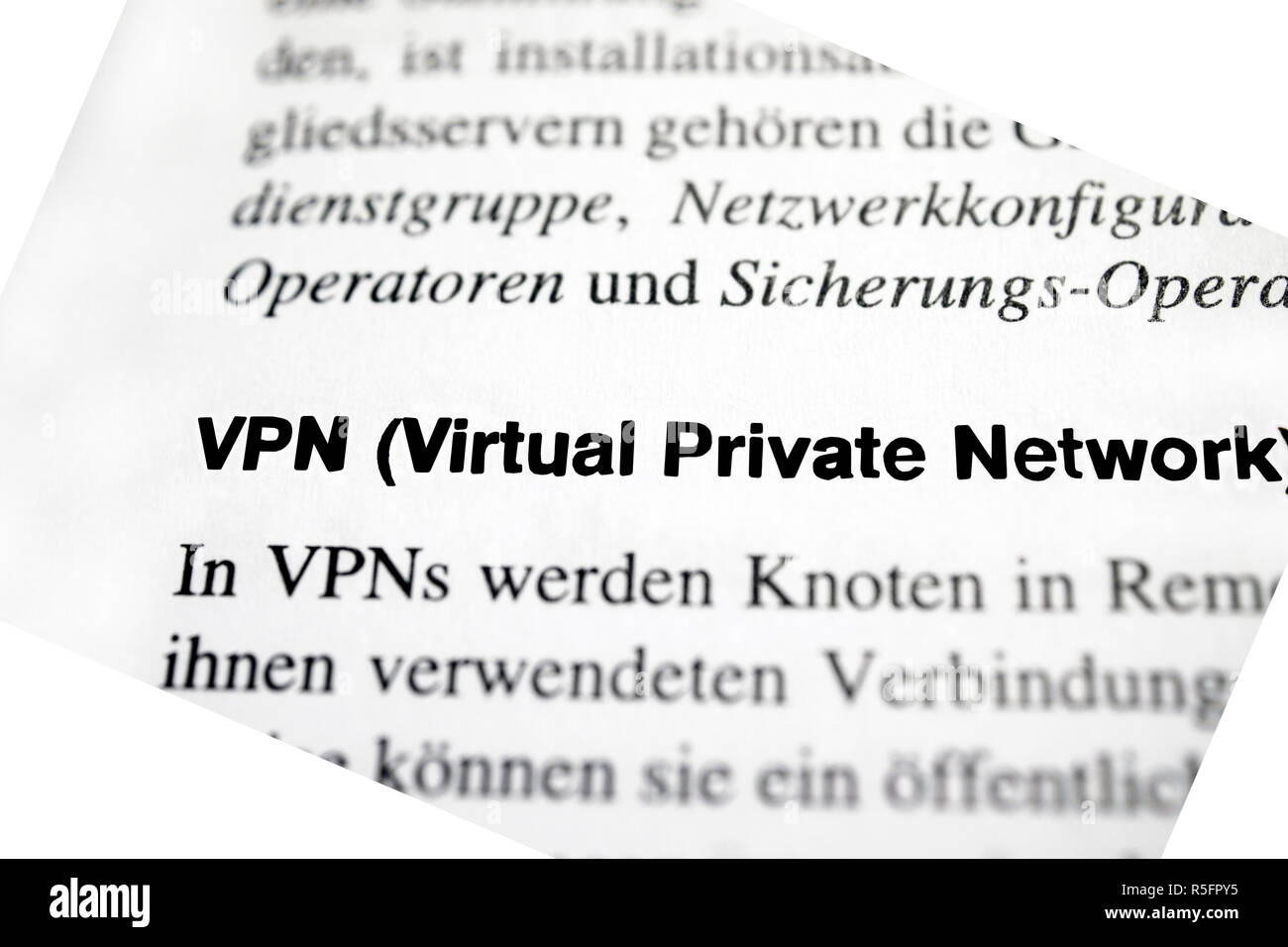Computer virtual private network hi-res stock photography and images ...