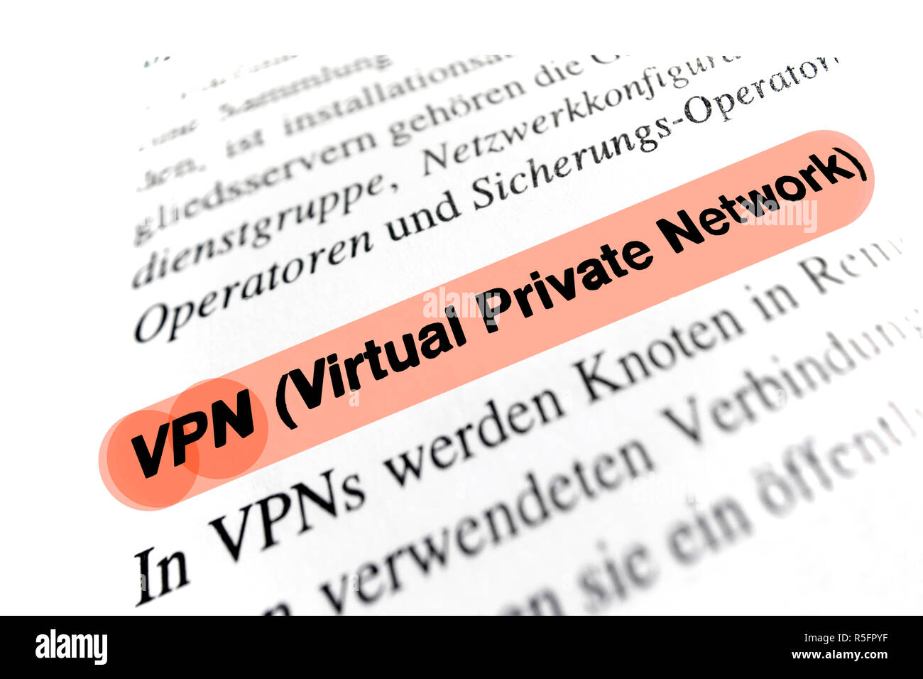 Computer virtual private network hi-res stock photography and images ...