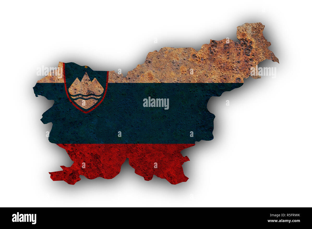 Old slovenia map hi-res stock photography and images - Alamy