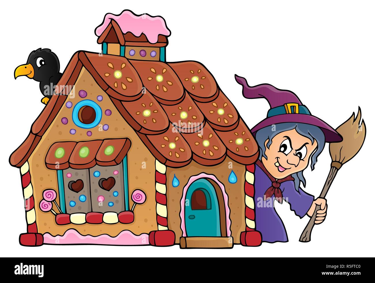 animated gingerbread house