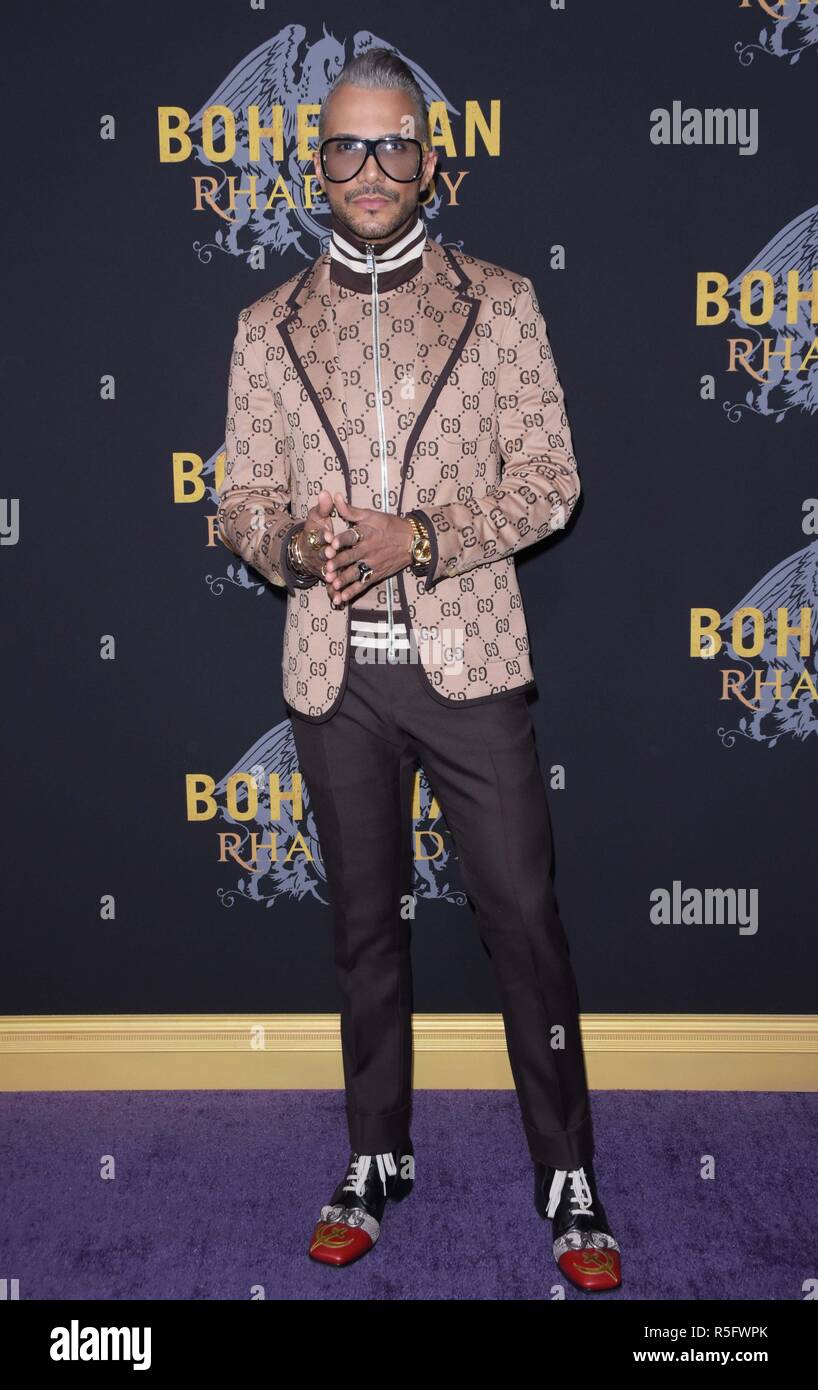 'Bohemian Rhapsody' New York City Premiere  Featuring: Jay Manuel Where: New York City, New York, United States When: 30 Oct 2018 Credit: Patricia Schlein/WENN.com Stock Photo