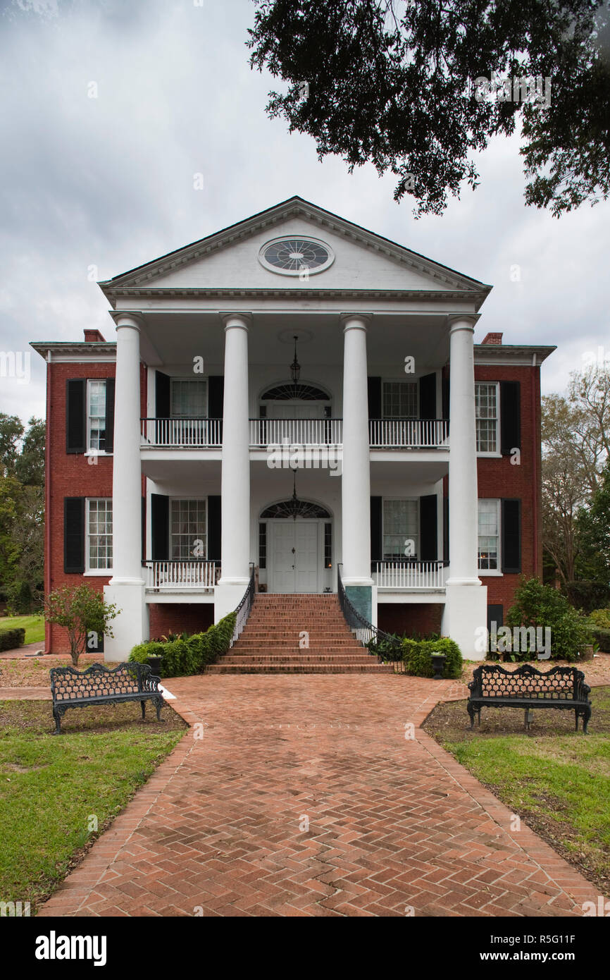 USA, Mississippi, Natchez, Rosalie, Natchez Historic Home Stock Photo