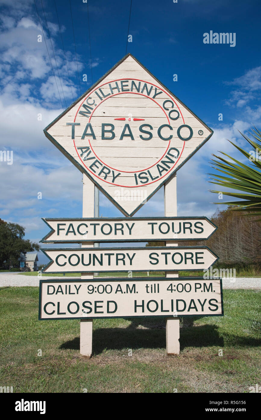 USA, Louisiana, Cajun Country, Avery Island, McIlhenny Tabasco Sauce
