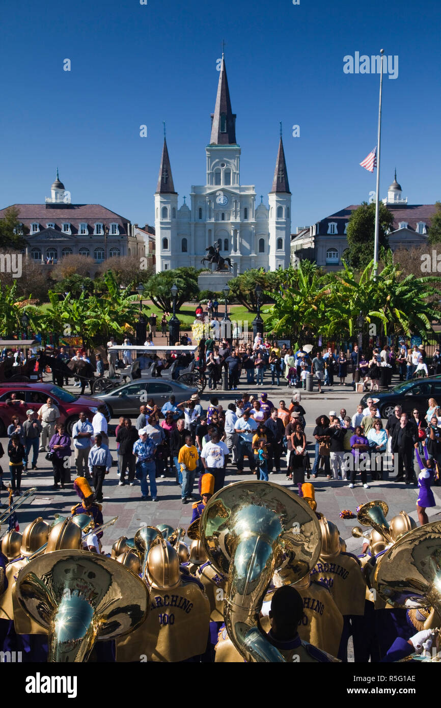 USA, Louisiana, New Orleans, French Quarter, Jackson Square, St. Louis