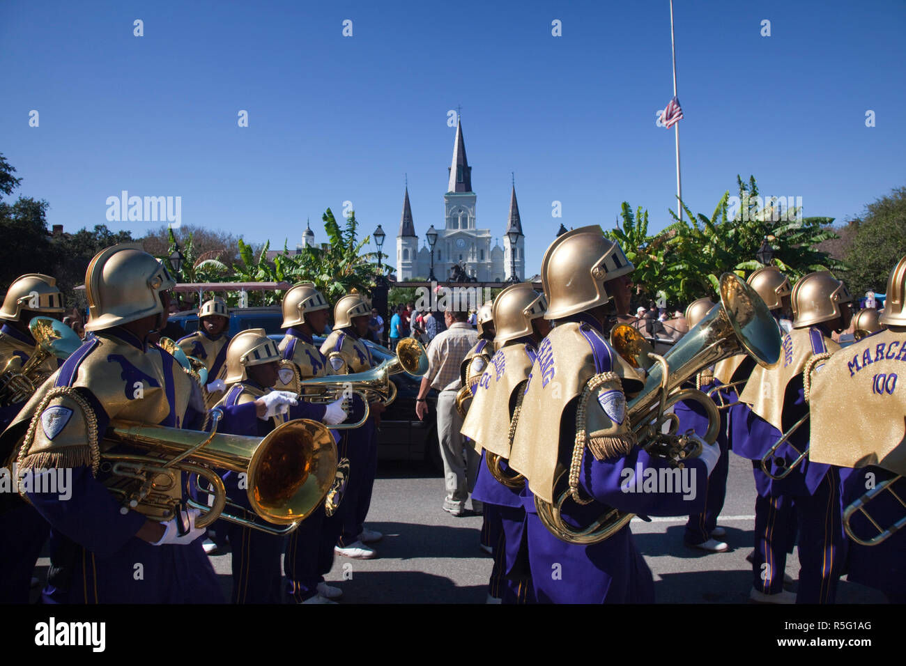 Usa With Marching Bands High Resolution Stock Photography and Images - Alamy