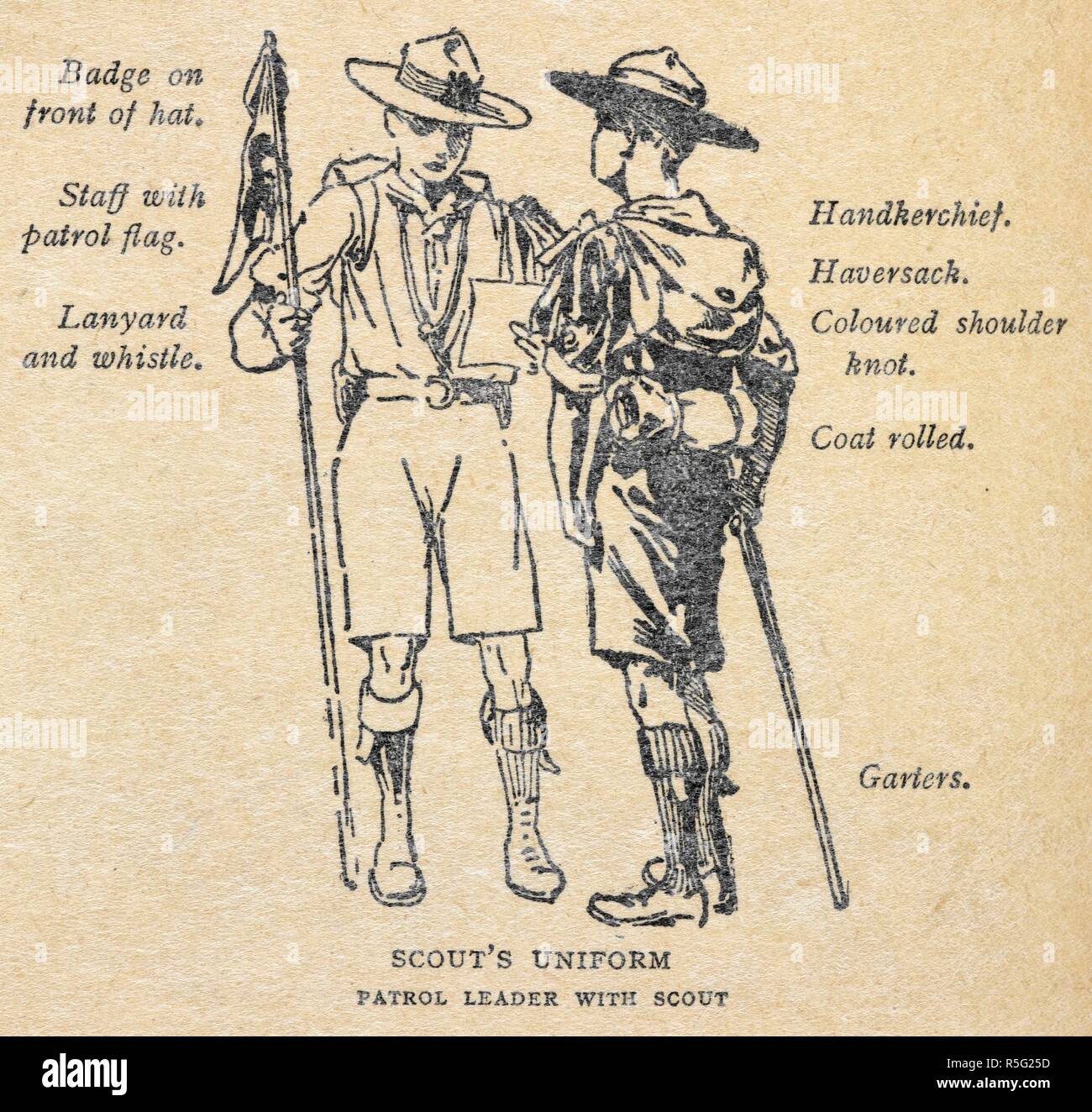 Boy scouts uniform hires stock photography and images Alamy