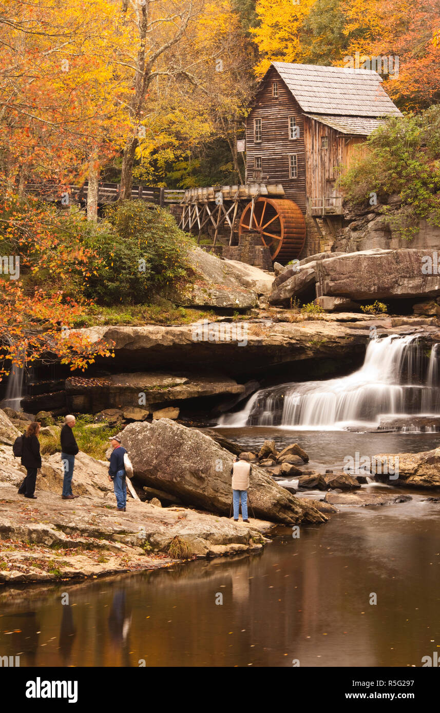 USA, West Virginia, Clifftop, Babcock State Park, The Glade Creek Grist