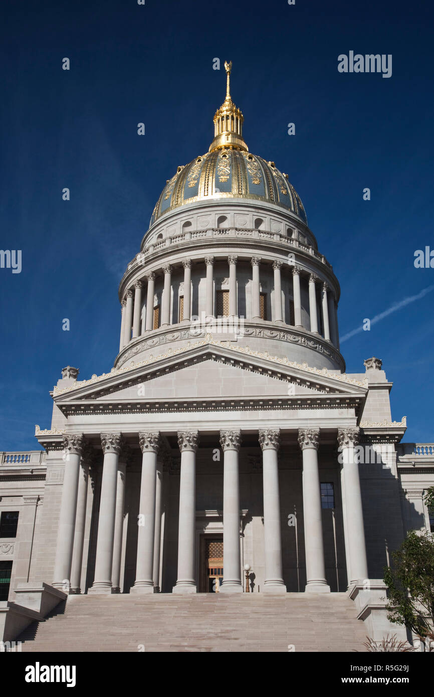 USA, West Virginia, Charleston, West Virginia State Capitol, exterior Stock Photo