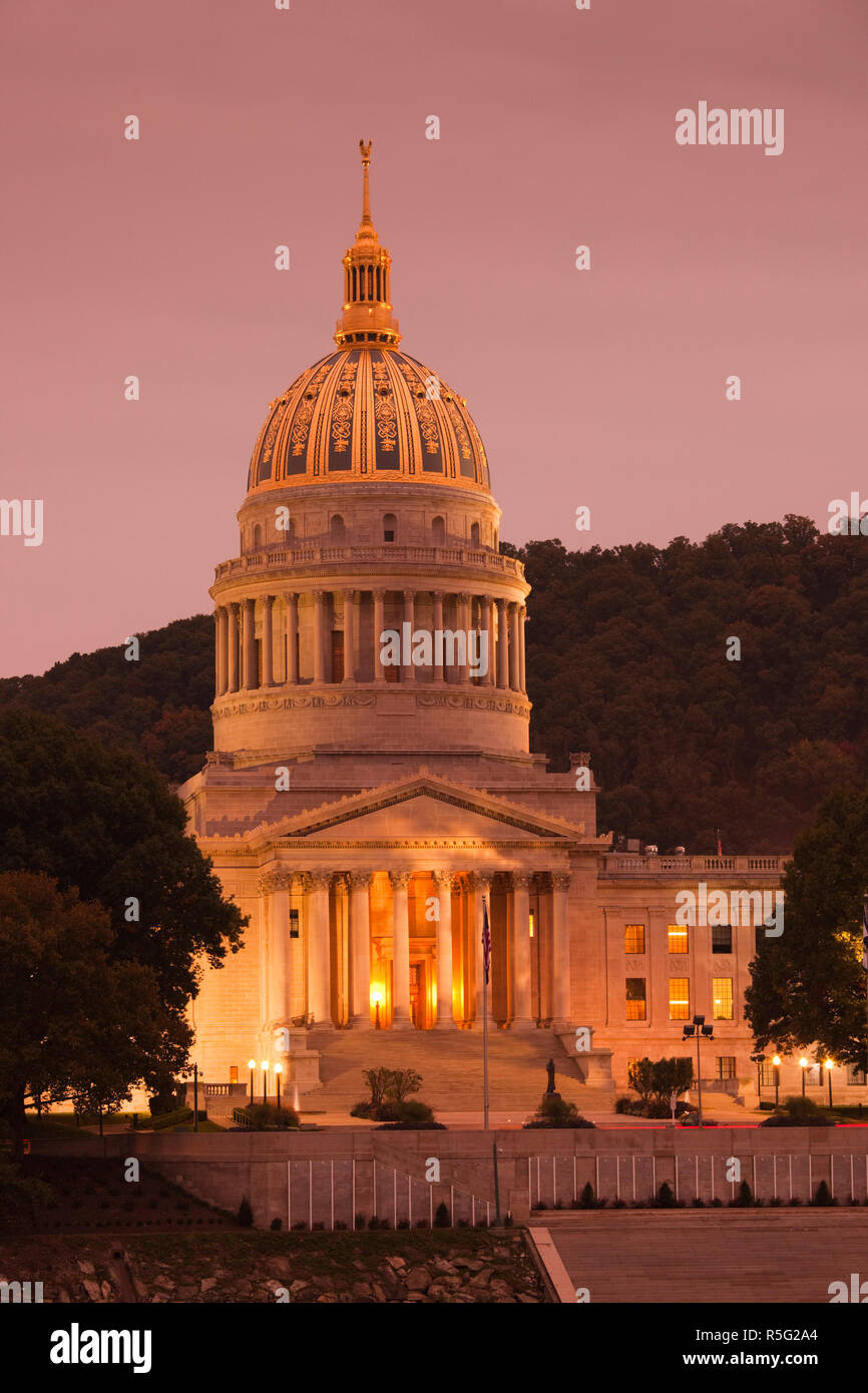 USA, West Virginia, Charleston, West Virginia State Capitol Stock Photo