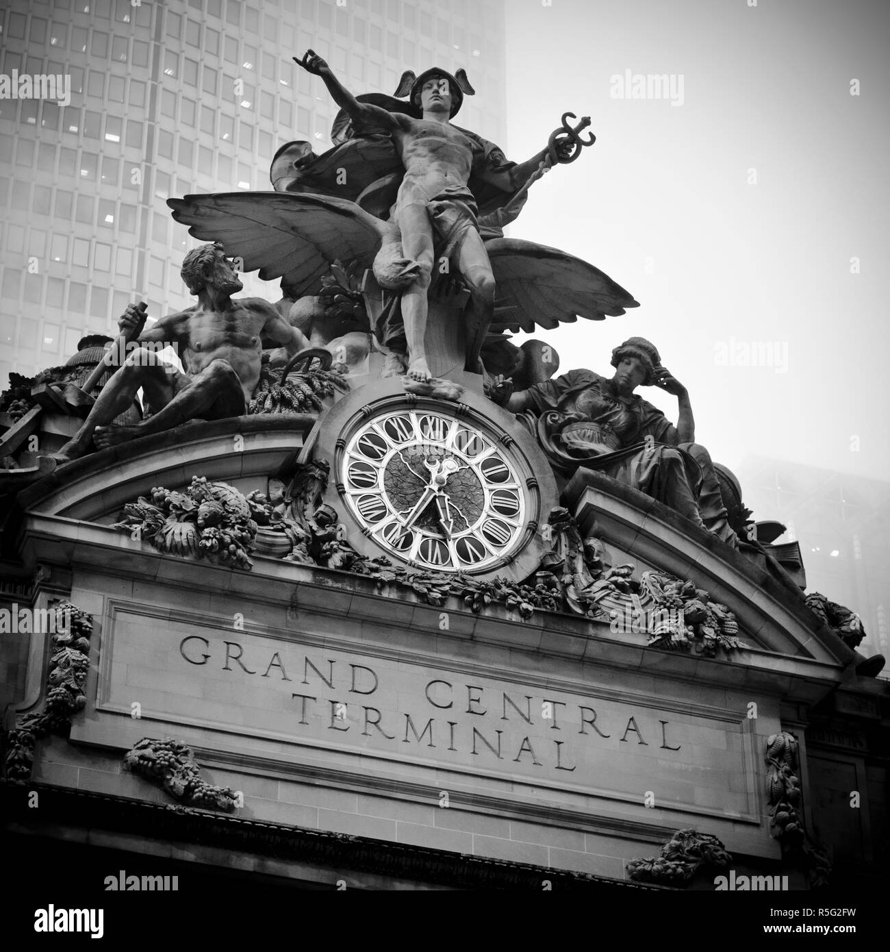 USA, New York City, Manhattan, Midtown, Grand Central Station Stock Photo
