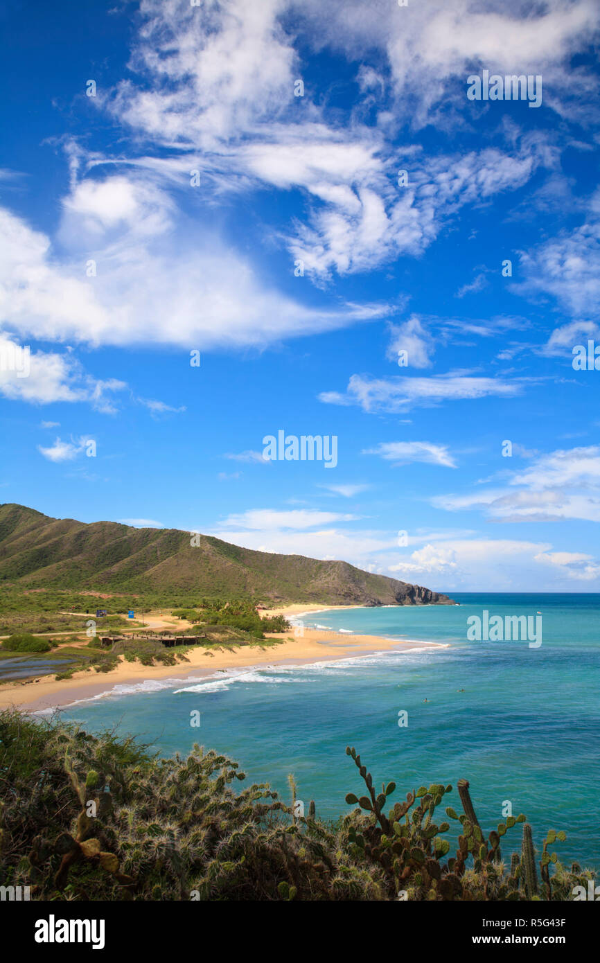 Venezuela, Nueva Esparta, Isla De Margarita - Margarita Island, Playa ...