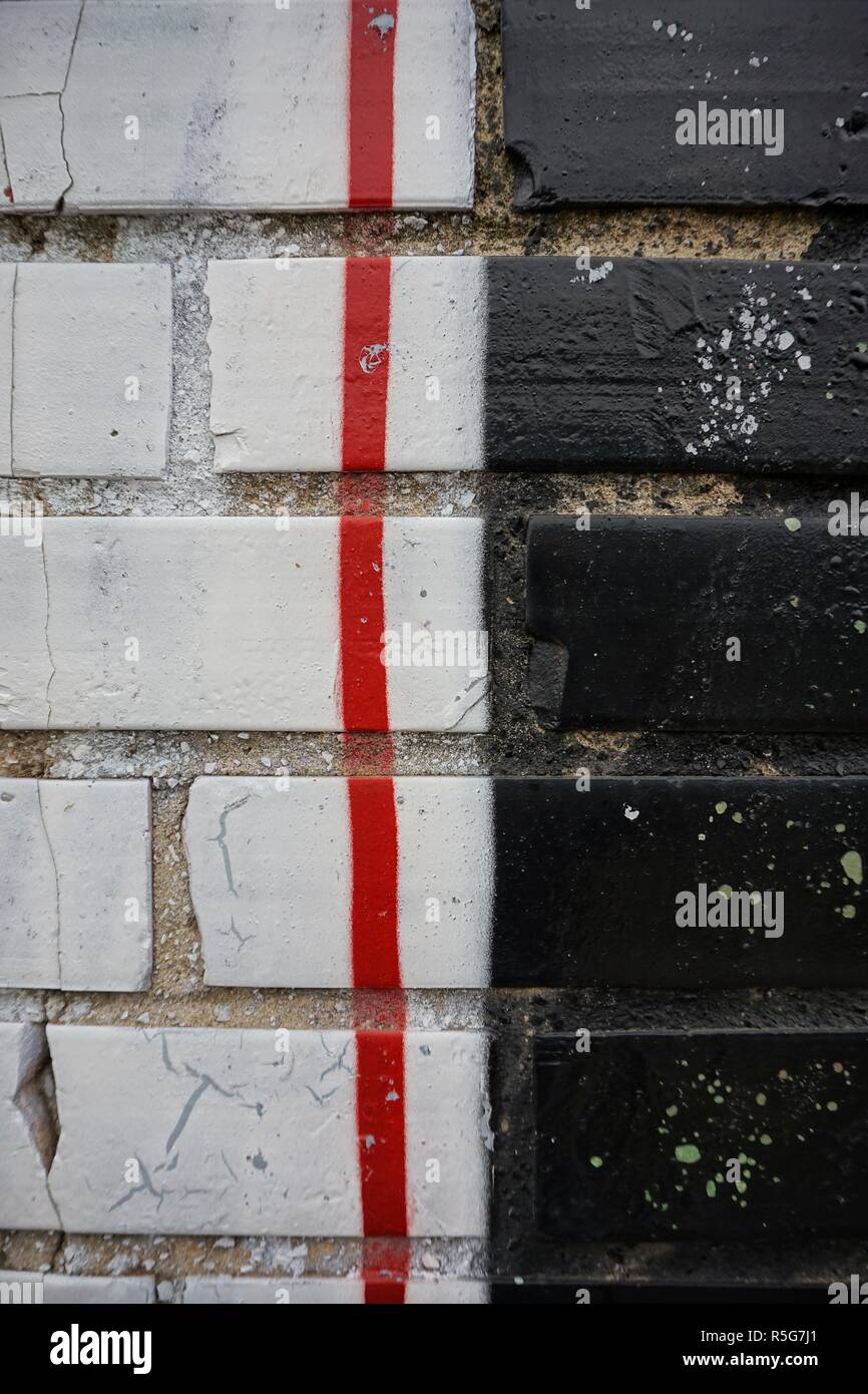 View of the colorful wall texture Stock Photo - Alamy