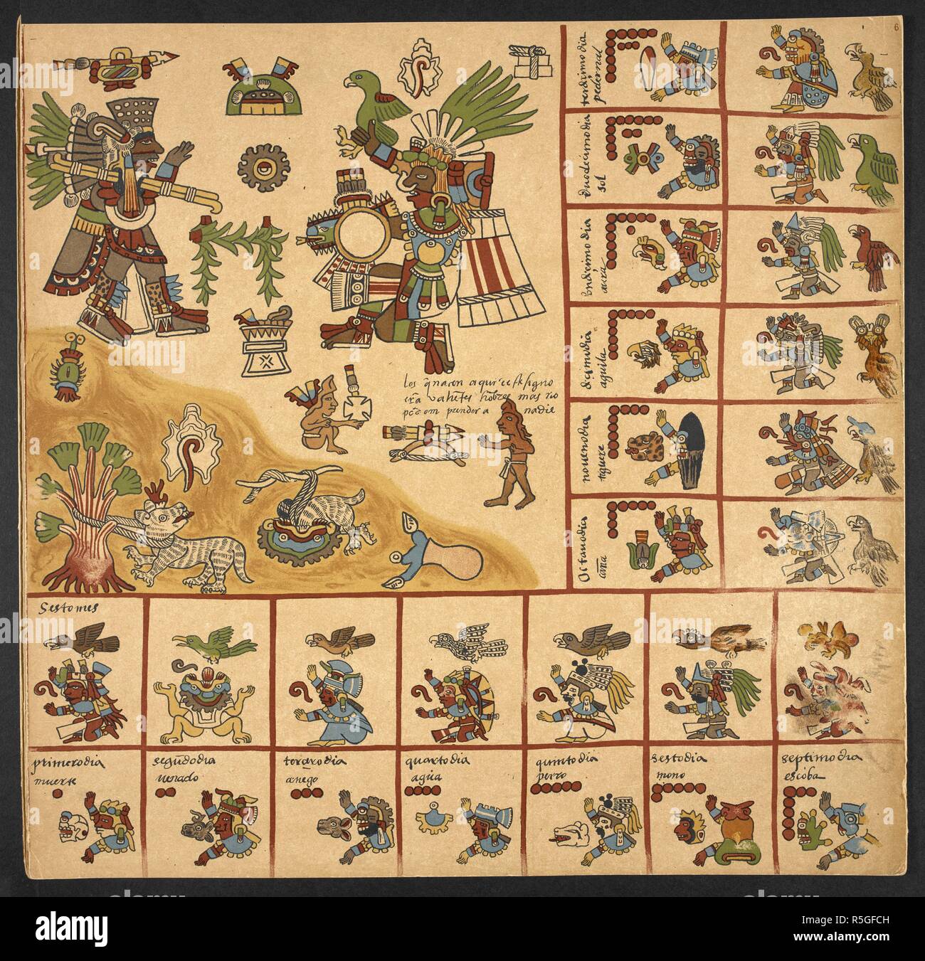 Aztec codex hi-res stock photography and images - Alamy