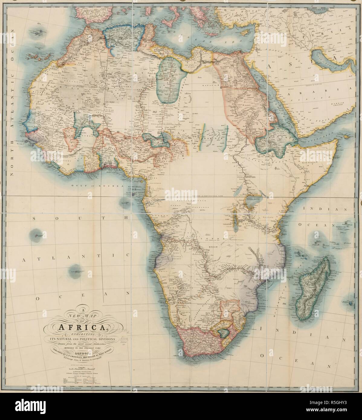 Africa Map Scale