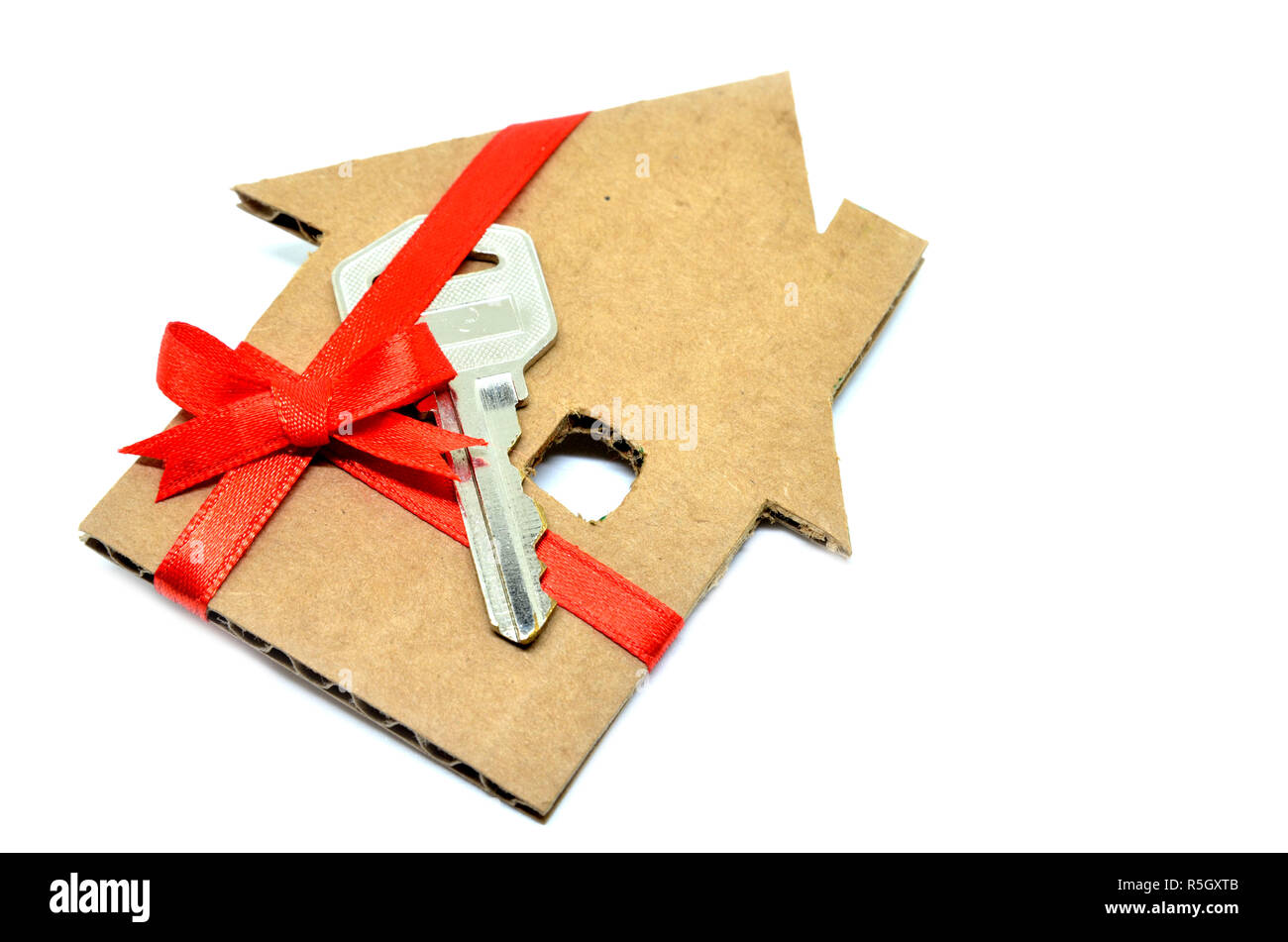 House from cardboard Stock Photo - Alamy