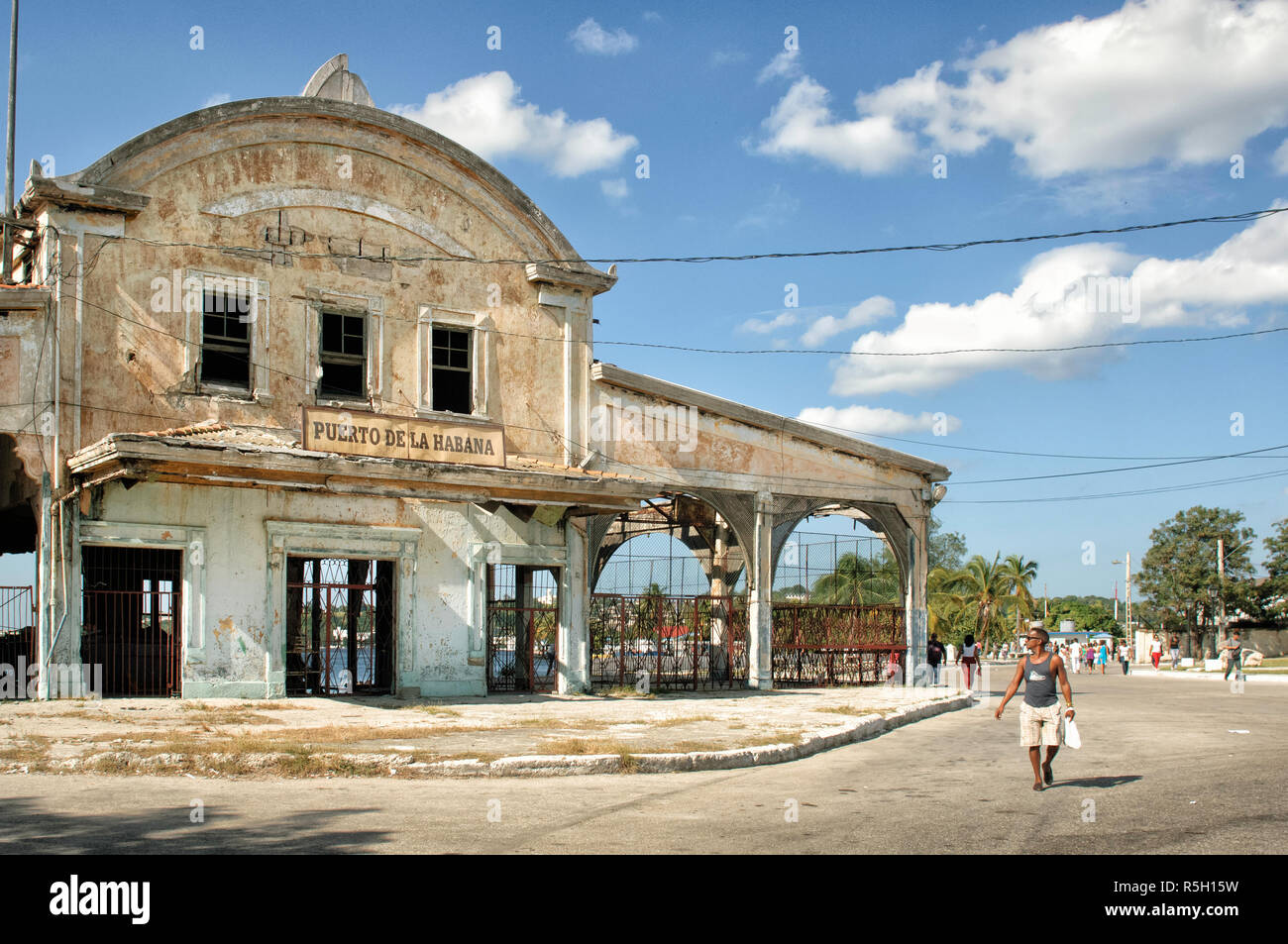 The old harbor of Regla Island, just on the outsides of Havan, Cuba. Stock Photo