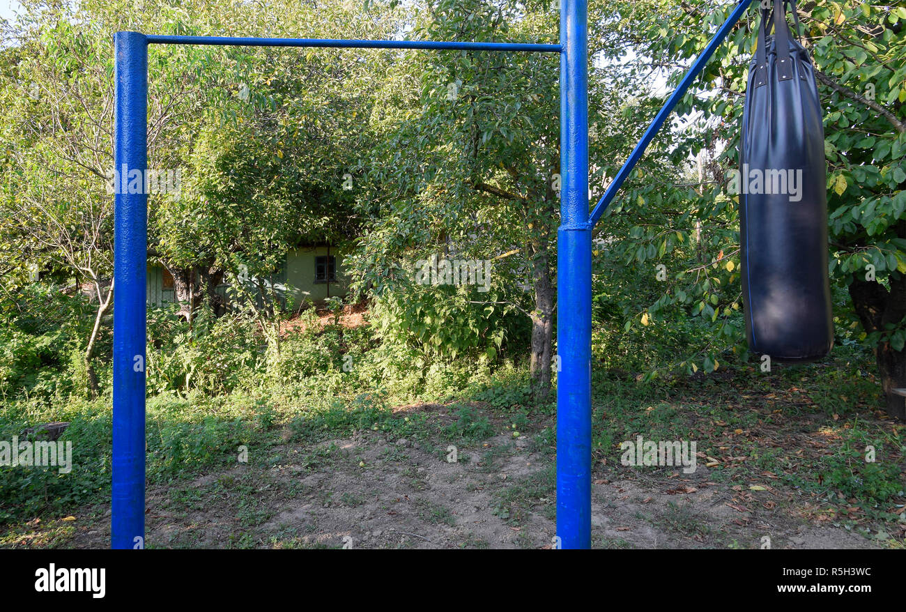 Outdoor sales punching bag