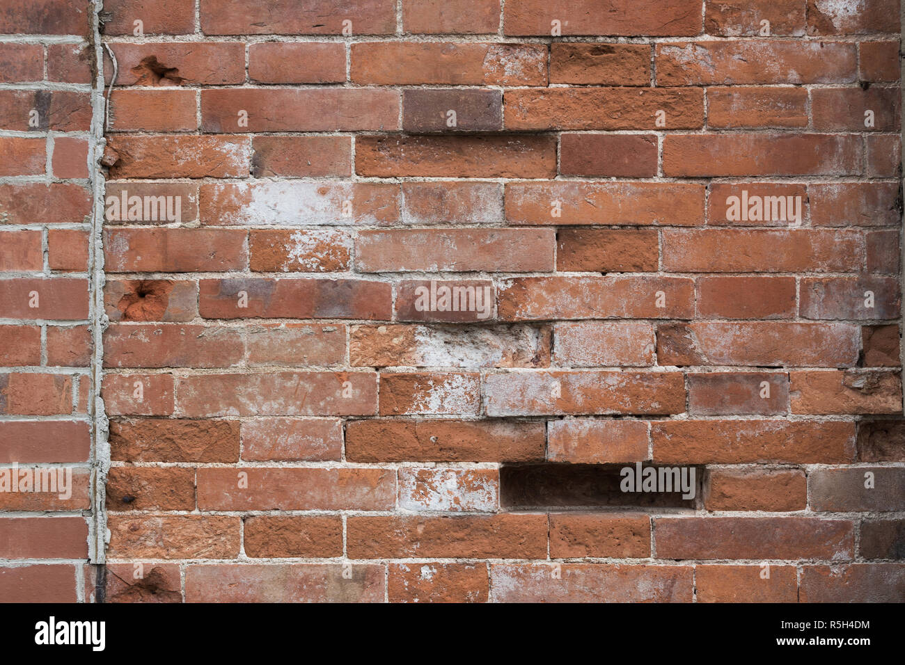 Red brick wall Stock Photo - Alamy