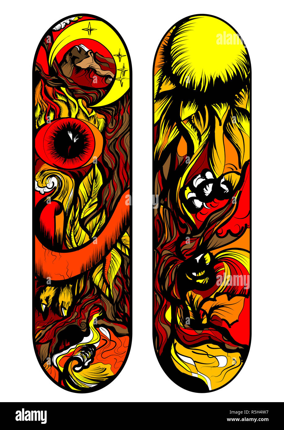 Skateboard designs hi-res stock photography and images - Alamy